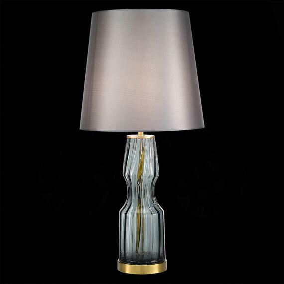 ST LUCE SL1005.104.01 Прикроватная лампа ST-Luce Дымчатый,Латунь/Серый E27 1*40W, изображение 6
