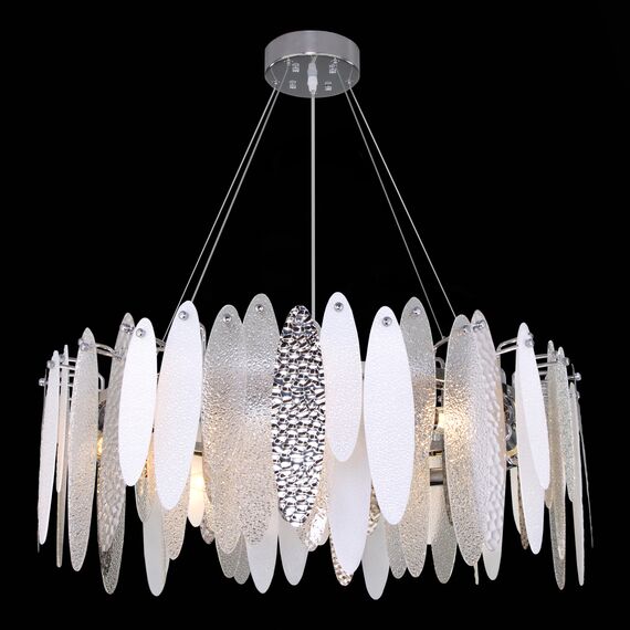 ST LUCE SL1224.103.10 Люстра подвесная ST-Luce Хром/Прозрачный, Белый E14 10*60W, изображение 5