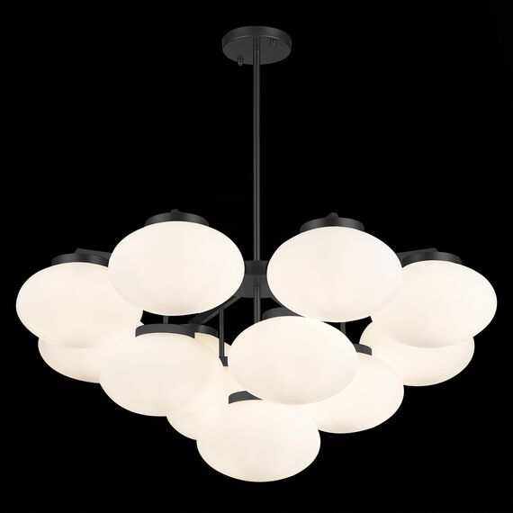 ST LUCE SL1503.403.13 Люстра подвесная ST-Luce Черный/Белый E27 13*40W, изображение 4