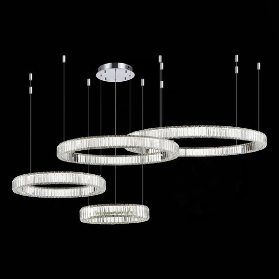 ST LUCE SL1622.103.04 Люстра подвесная ST-Luce Хром/Прозрачный LED 1*190W 4000K, изображение 5