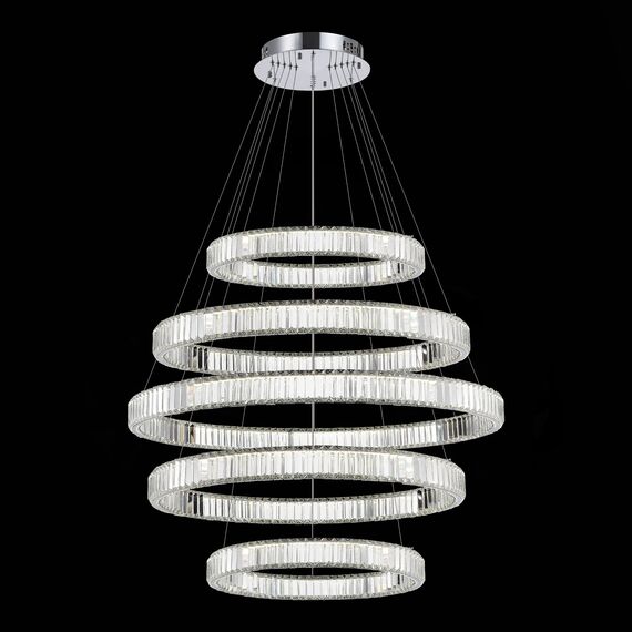 ST LUCE SL1622.103.05 Люстра подвесная ST-Luce Хром/Прозрачный LED 1*255W 4000K, изображение 4