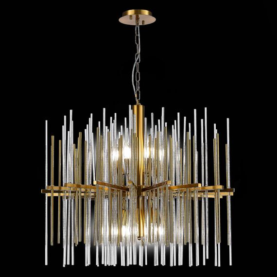 ST LUCE SL1628.303.12 Люстра подвесная ST-Luce Латунь/Прозрачный, Латунь E14 12*40W, изображение 6