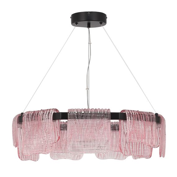 ST LUCE SL6021.403.54 Светильник подвесной ST-Luce черный/розовый LED 1*54W 4000K