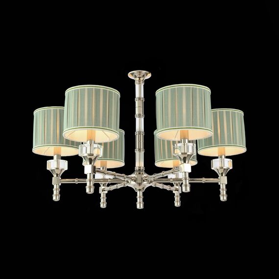 ST LUCE SL1121.103.06 Люстра подвесная ST-Luce Никель/Оливковый E14 6*40W, изображение 5