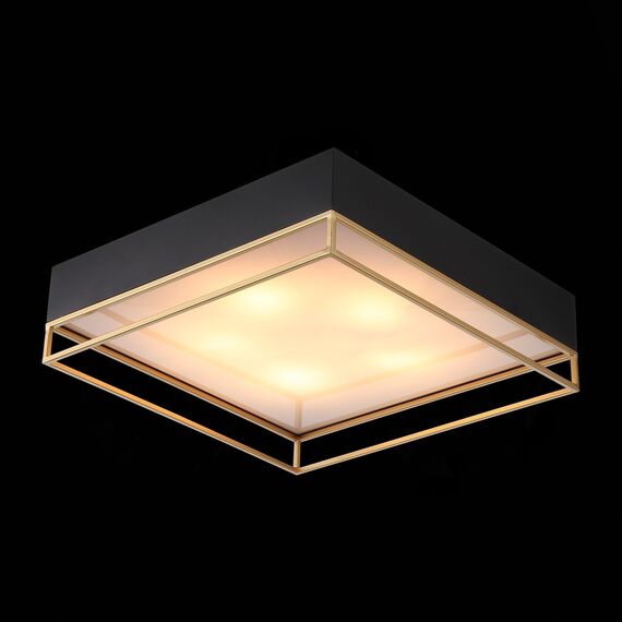 ST LUCE SL1127.422.05 Светильник потолочный ST-Luce Черный, Матовое золото/Белый E27 5*40W, изображение 5
