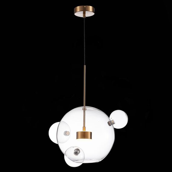 ST LUCE SL1133.203.01 Светильник подвесной ST-Luce Латунь/Прозрачный LED 1*14W 3000K, изображение 6