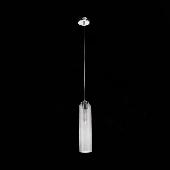 ST LUCE SL1145.143.01 Светильник подвесной ST-Luce Хром/Дымчатый E27 1*60W, изображение 5