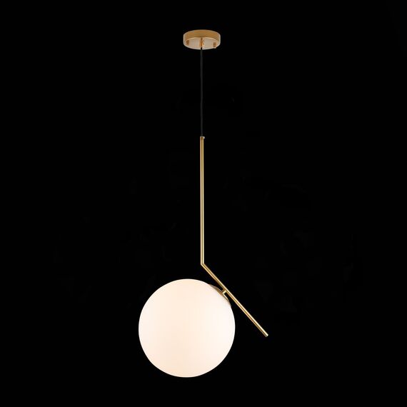 ST LUCE SL1148.313.01 Светильник подвесной ST-Luce Латунь/Белый E27 1*60W, изображение 5