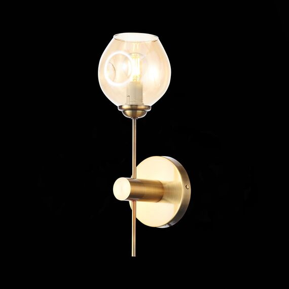 ST LUCE SL1500.201.01 Светильник настенный ST-Luce Золотистый/Янтарный E14 1*40W, изображение 5