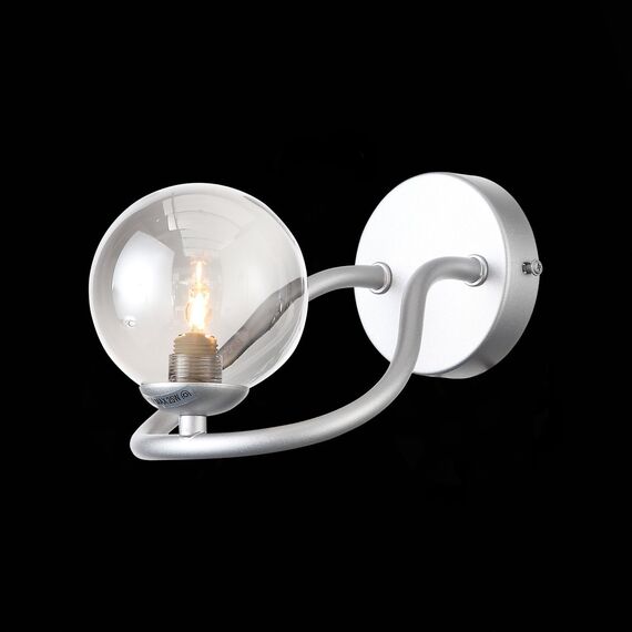ST LUCE SL1502.101.01 Светильник настенный ST-Luce Хром/Дымчатый G9 1*5W, изображение 6