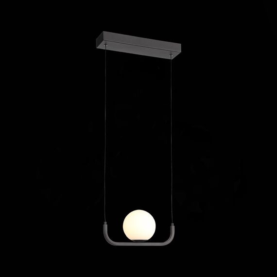 ST LUCE SL1581.403.01 Светильник подвесной ST-Luce Черный/Белый LED 1*8W 3200K, изображение 5