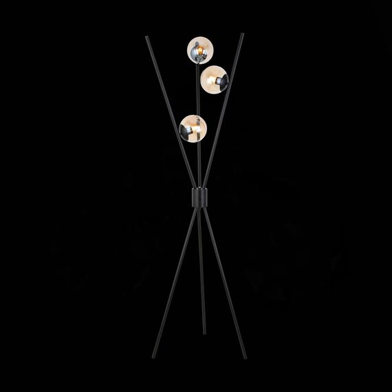 ST LUCE SL549.505.03 Торшер ST-Luce Черный/Коньячный E27 3*40W, изображение 6