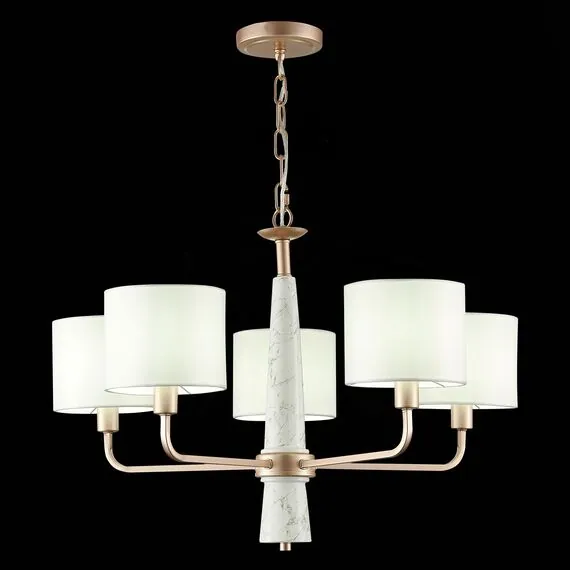 ST LUCE SL1163.203.05 Светильник подвесной ST-Luce Матовое золото/Белый E14 5*40W, изображение 4