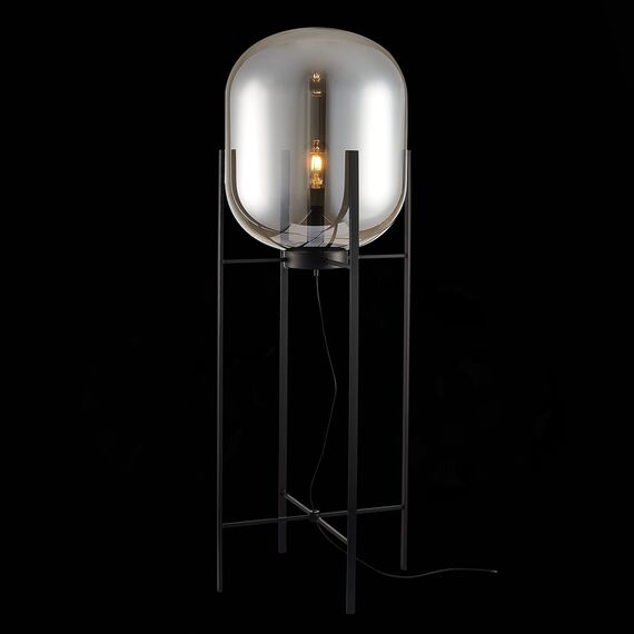 ST LUCE SL1050.725.01 Торшер ST-Luce Черный/Дымчатый E27 1*40W (из 2-х коробок), изображение 4