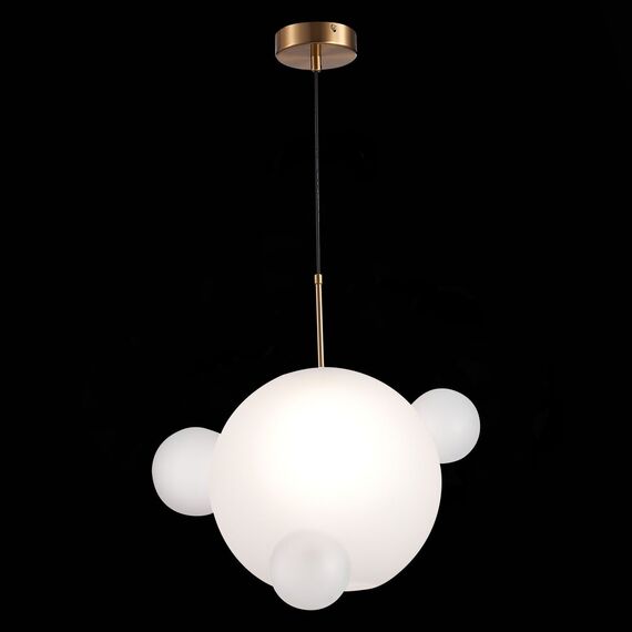 ST LUCE SL1133.503.01 Светильник подвесной ST-Luce Латунь/Белый E27 1*60W, изображение 5