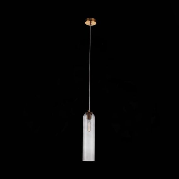 ST LUCE SL1145.343.01 Светильник подвесной ST-Luce Латунь/Дымчатый E27 1*60W, изображение 6