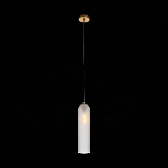 ST LUCE SL1145.353.01 Светильник подвесной ST-Luce Латунь/Белый E27 1*60W, изображение 6
