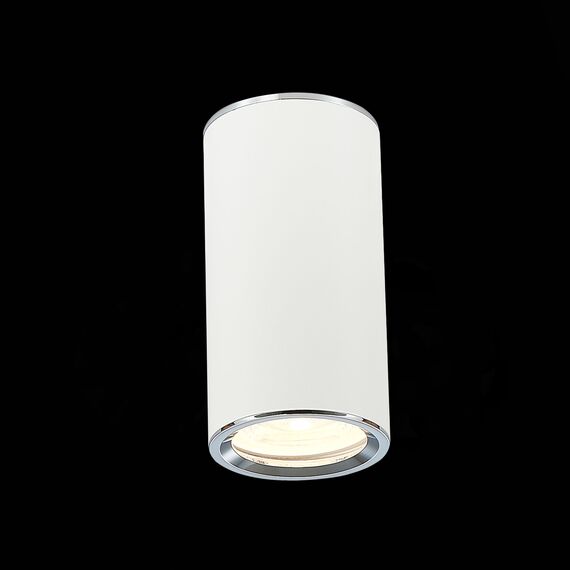 ST LUCE ST111.507.01 Светильник потолочный Белый GU10 1*50W  D54xH105 220V Без ламп, изображение 4