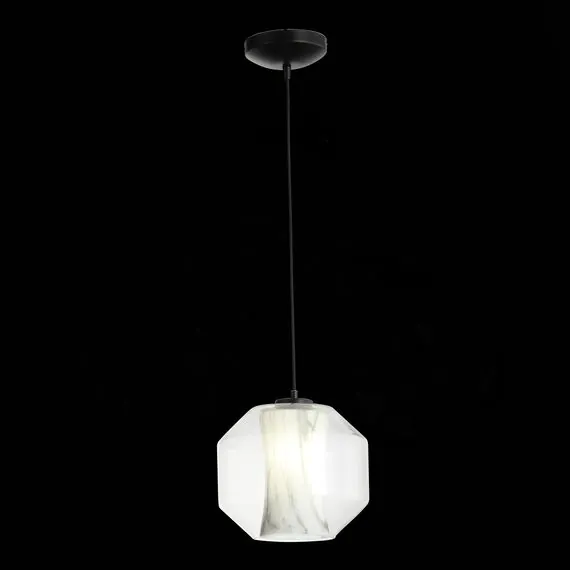 ST LUCE SL1169.113.01 Подвес ST-Luce Черный/Прозрачный, Белый E27 1*40W, изображение 5