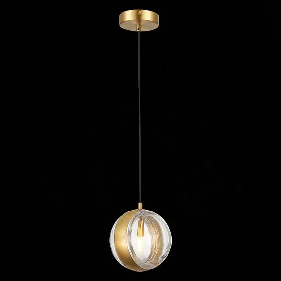 ST LUCE SL1156.303.01 Подвес ST-Luce Латунь/Прозрачный G9 1*5W, изображение 4