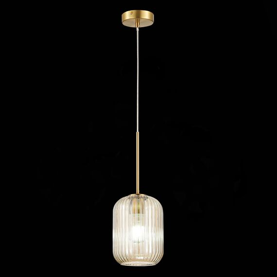 ST LUCE SL1154.333.01 Подвес ST-Luce Латунь/Коньячный E27 1*60W, изображение 4
