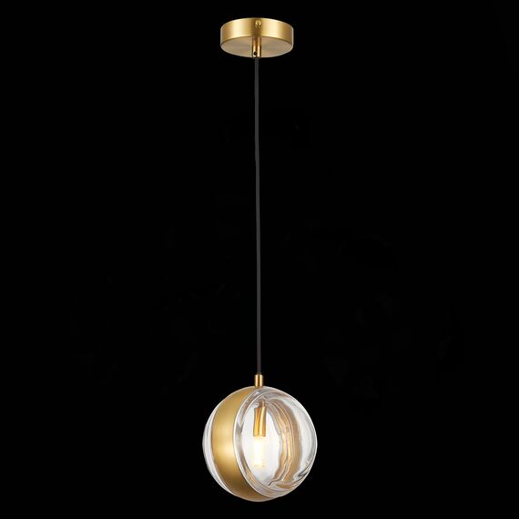 ST LUCE SL1156.303.01 Подвес ST-Luce Латунь/Прозрачный G9 1*5W, изображение 4