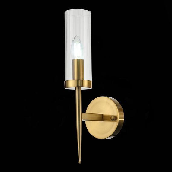 ST LUCE SL1159.301.01 Светильник настенный ST-Luce Латунь/Прозрачный E14 1*60W, изображение 5