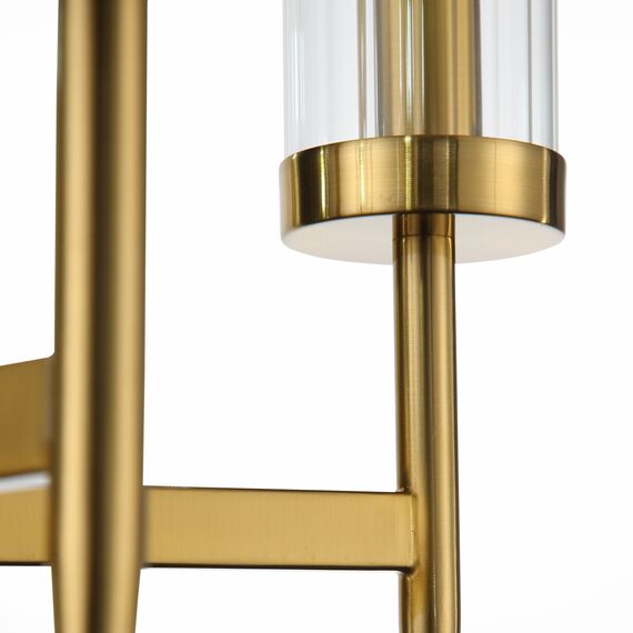 ST LUCE SL1159.303.05 Люстра подвесная ST-Luce Латунь/Латунь, Прозрачный E14 5*60W, изображение 10