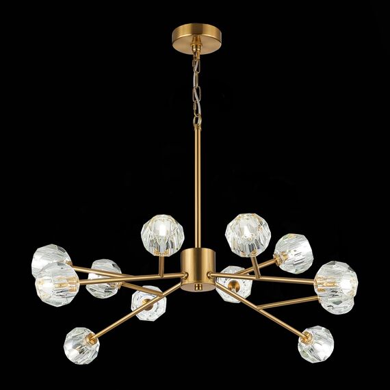 ST LUCE SL1166.303.12 Светильник подвесной ST-Luce Латунь/Прозрачный G9 LED 12*5W, изображение 5