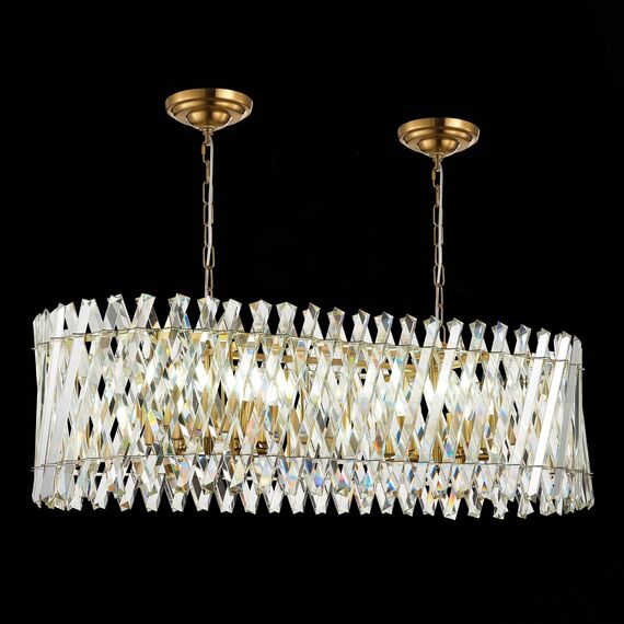 ST LUCE SL1170.303.12 Светильник подвесной ST-Luce Латунь/Прозрачный E14 12*40W, изображение 5