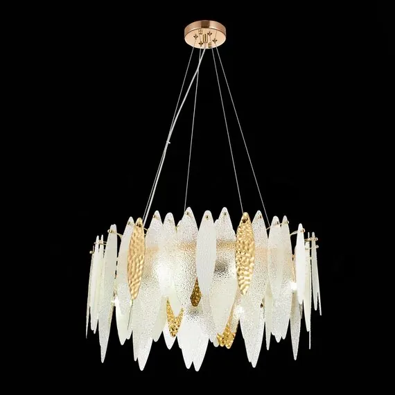 ST LUCE SL1224.203.08 Люстра подвесная ST-Luce Золотистый/Прозрачный, Белый E14 8*60W, изображение 5