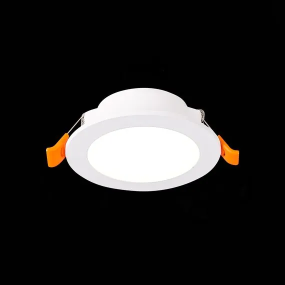 ST LUCE ST210.548.06 Светильник встраиваемый. Белый LED 1*6W 4000K 480Lm Ra80 110° IP20 D90xH30 220-240V, изображение 4