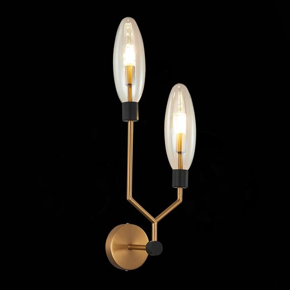 ST LUCE SL1174.301.02 Бра ST-Luce Латунь/Коньячный G9 2*5W, изображение 4