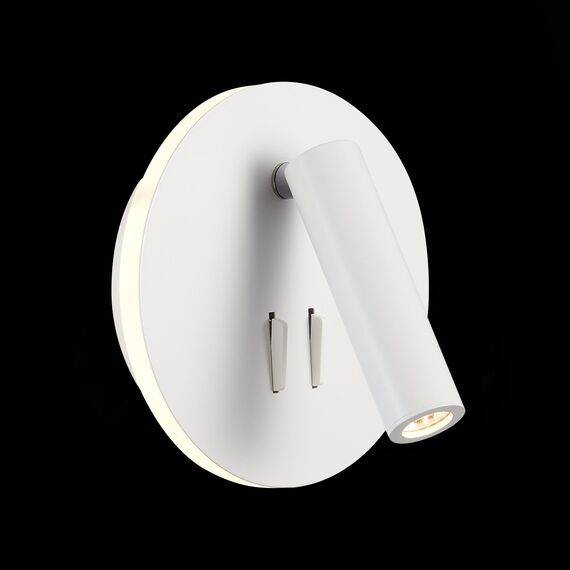 ST LUCE SL1586.513.01 Светильник настенный Белый LED 1*8W 3000K 624Lm Ra>80 24° IP20 L-xW155xH155 170-240V, изображение 4