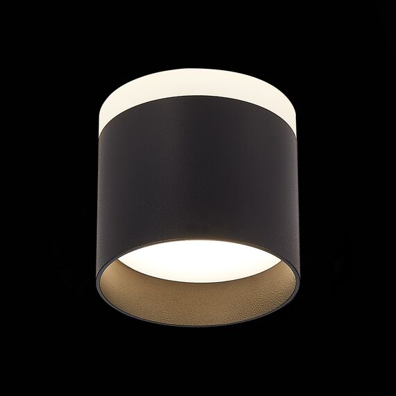 ST LUCE ST102.442.09 Светильник потолочный Черный LED 1*9W 4000K 702Lm Ra>80 120° IP20 D79xH75 170-240V, изображение 4