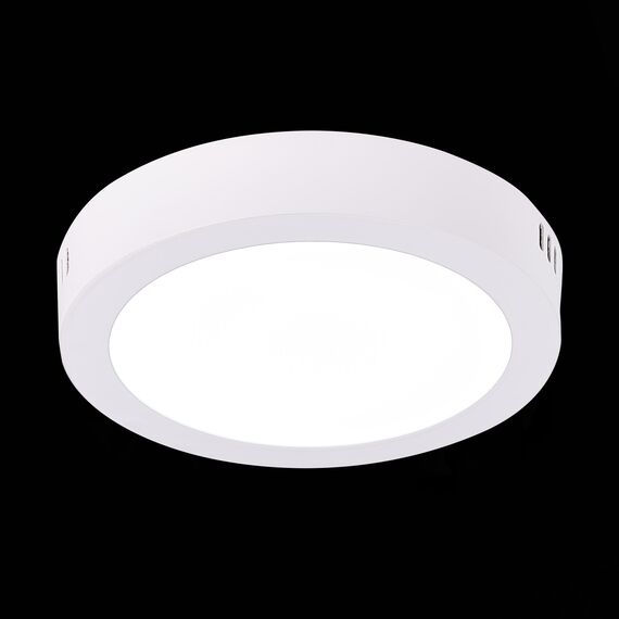 ST LUCE ST112.532.12 Светильник настенно-потолочный Белый LED 1*12W 3000K 715Lm Ra80 120° IP20 D160xH28 90-2, изображение 4