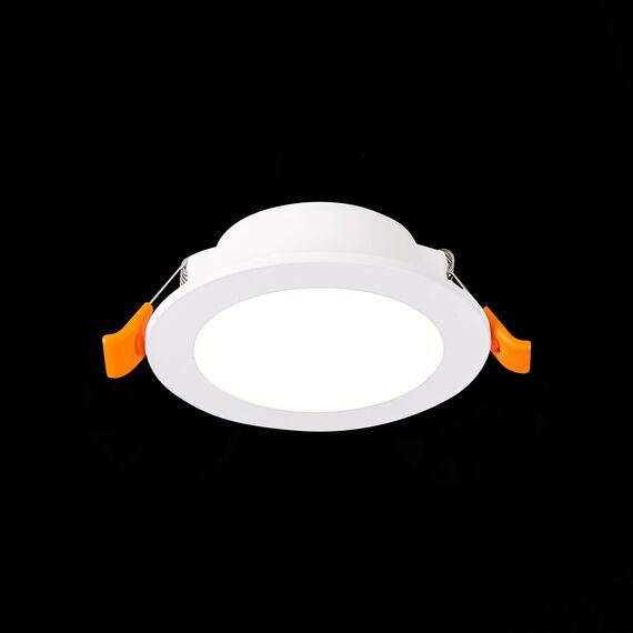 ST LUCE ST210.538.06 Светильник встраиваемый. Белый LED 1*6W 3000K 480Lm Ra80 110° IP20 D90xH30 220-240V, изображение 4