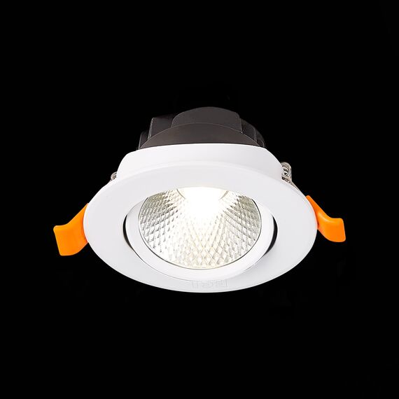 ST LUCE ST211.548.06.24 Светильник встраиваемый. Белый LED 1*6W 4000K 480Lm Ra80 24° IP20 D86xH50 220-240V, изображение 5