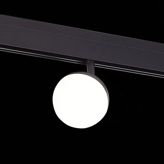 ST LUCE ST358.436.07 Магнитный трековый светильник Черный LED 1*7W 3000K 520Lm Ra>80 120° IP20 L120xW90xH192, изображение 7
