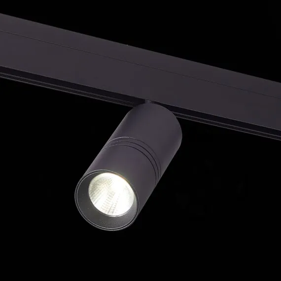 ST LUCE ST365.436.18 Магнитный трековый светильник Черный LED 1*18W 3000K 1 530Lm Ra>90 36° IP20 L-xW60xH148, изображение 6