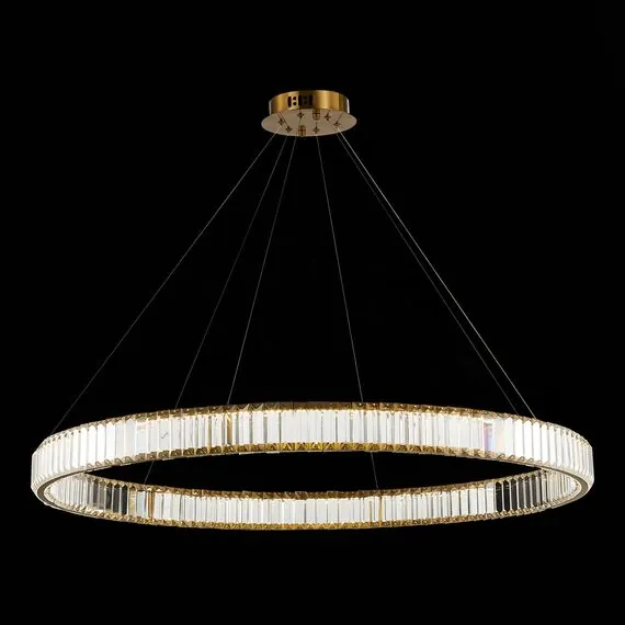 ST LUCE SL1622.313.01 Люстра подвесная ST-Luce Латунь/Прозрачный LED 1*68W 4000K, изображение 5