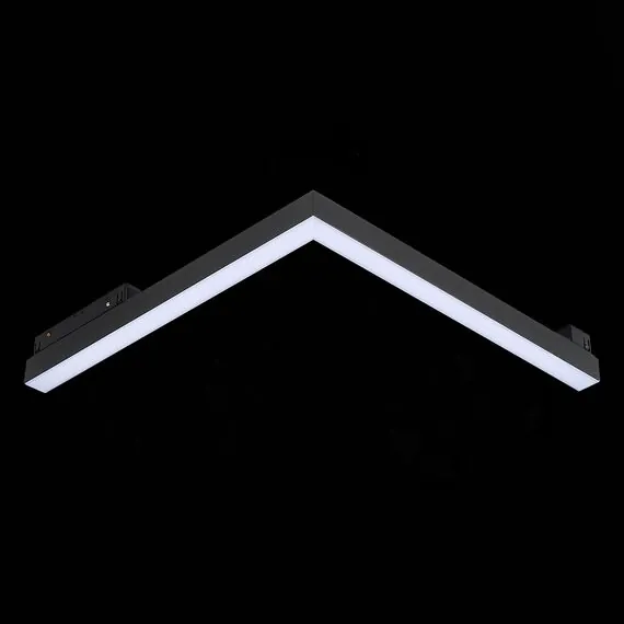 ST LUCE ST800.436.15 Магнитный трековый светильник Черный LED 1*15W 3000K 950Lm Ra>90 120° IP20 L305xW305xH2, изображение 3