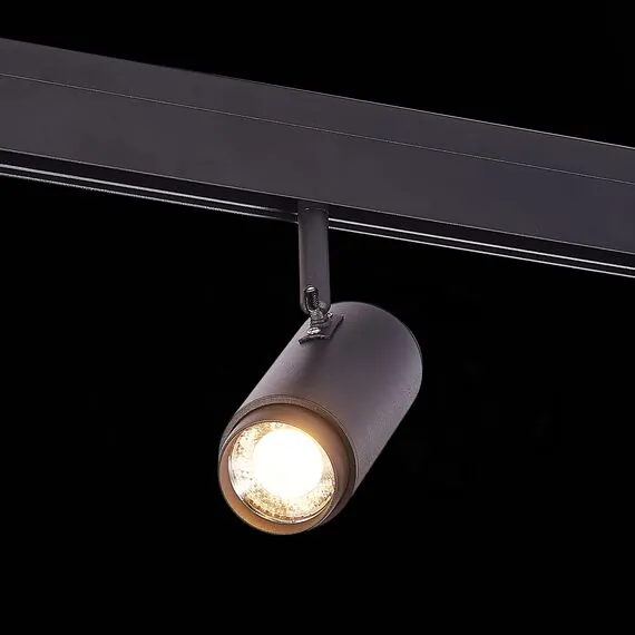 ST LUCE ST357.436.06 Магнитный трековый светильник ZOOM Черный LED 1*6W 3000K 667Lm Ra>80 10-60° IP20 L137xW, изображение 5