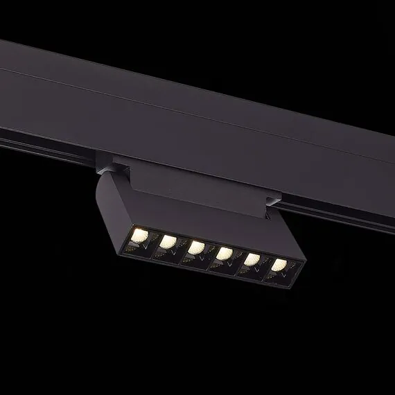 ST LUCE ST364.446.06 Магнитный трековый светильник Черный LED 1*6W 4000K 532Lm Ra>80 36° IP20 L120xW22xH108, изображение 8