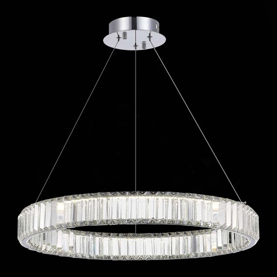 ST LUCE SL1622.113.01 Люстра подвесная ST-Luce Хром/Прозрачный LED 1*68W 4000K, изображение 5
