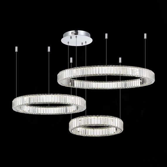 ST LUCE SL1622.113.03 Люстра подвесная ST-Luce Хром/Прозрачный LED 1*122W 4000K, изображение 3
