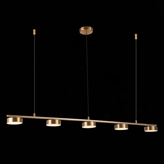 ST LUCE SL6000.303.05 Светильник подвесной ST-Luce Латунь/Латунь LED 5*7W 3000K, изображение 5