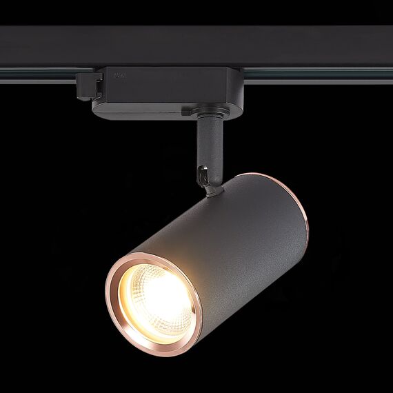 ST LUCE ST301.426.01 Светильник трековый Черный GU10 1*50W L104xW54xH111 220V Без ламп, изображение 6