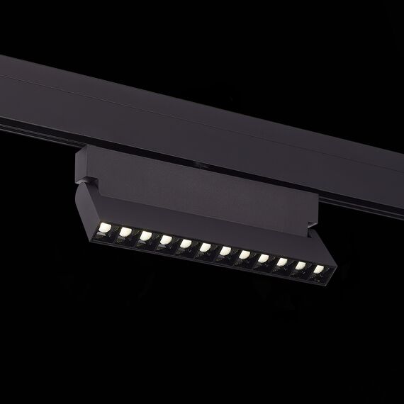 ST LUCE ST362.446.12 Магнитный трековый светильник Черный LED 1*12W 4000K 1 009Lm Ra>90 36° IP20 L219xW22xH1, изображение 8