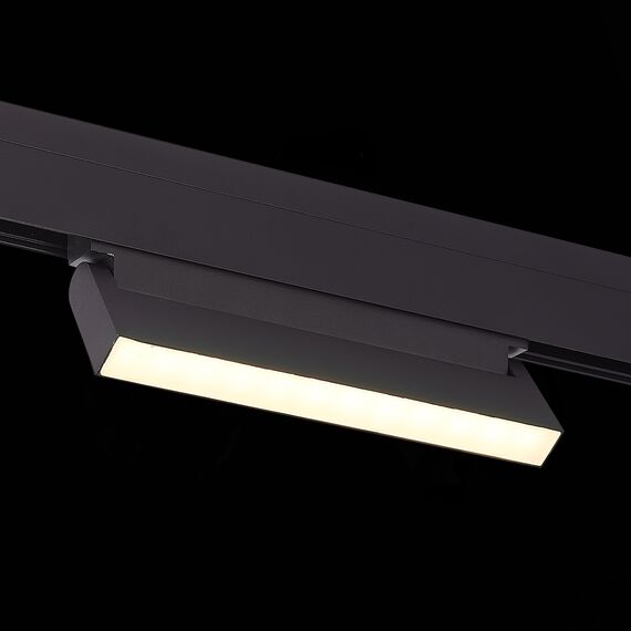 ST LUCE ST363.446.12 Магнитный трековый светильник Черный LED 1*12W 4000K 720Lm Ra>90 120 IP20 L219xW22xH108, изображение 5